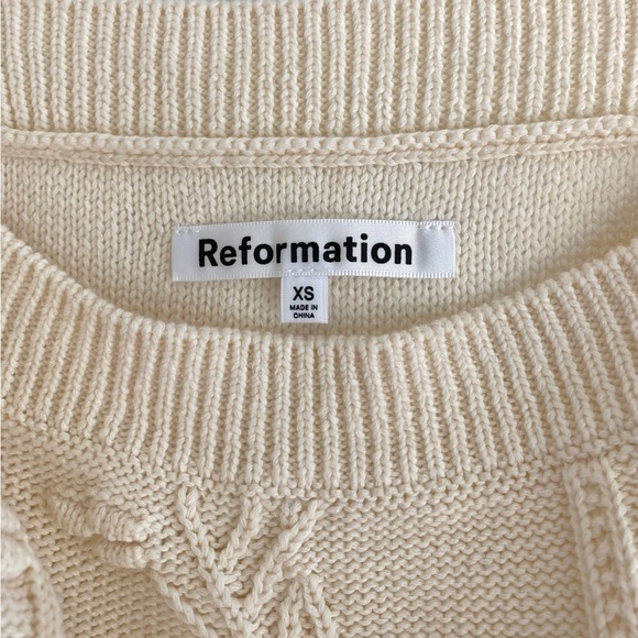 Reformation cento cotton sweater dress - Picture 9 of 11